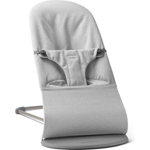 BabyBjörn Бебешки шезлонг BabyBjorn - Bliss, Woven melange, Light grey (1814-006029) - ozone