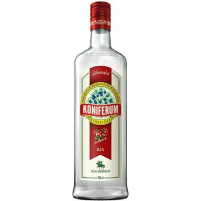 Koniferum Borovička Brusnica 37,5% 0,7 l (čistá fľaša)