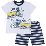 Chicco Boys Shorts And Tee Set White/Blue - magazinko
