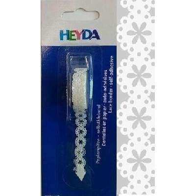 Samolepící papírová stuha - květinky, 2m Heyda DECU4880088