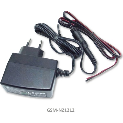 Napájací zdroj (adaptér) 12 V/1 A NZ1212, s konektorom