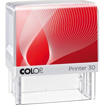 Colop Печат Printer 30, правоъгълен, 18 x 47 mm, син (1085120032)