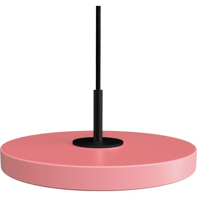 UMAGE Висяща лампа Asteria Micro с черен обков розова (2521C4263)