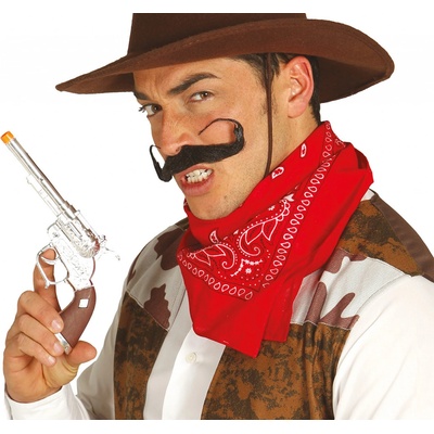 Revolver hnedý 25 cm