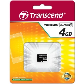 Transcend microSDHC 4GB Class 4 TS4GUSDC4
