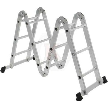 ТУНДЖА Шарнирна алуминиева стълба Тунджа, 4х5 стъпала, 5.7 м (9700537) (9700537)