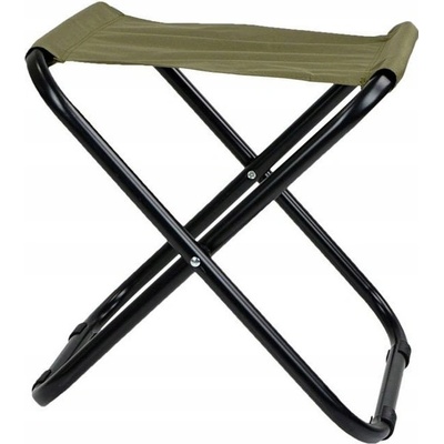MIL-TEC Židle CAMPING skládací Zelená