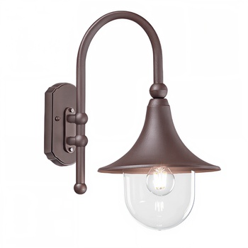 POLARIS Фасаден стенен аплик Cima Coffee в класически винтидж стил (IP44) | 42, 26€ (82, 65 лв) (IL246826)