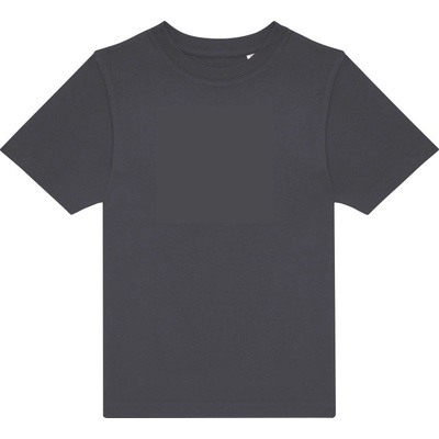 B&C E150 kids krátký rukáv dětské dark grey