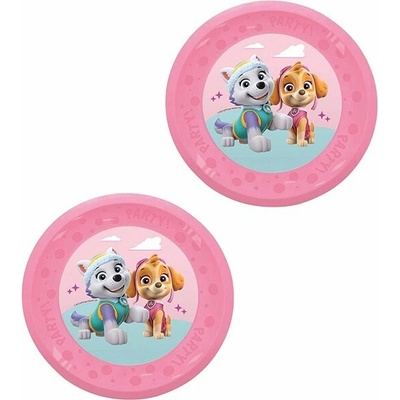 GODAN Plastový tanier Labková patrola – Sky a Everest 21 cm