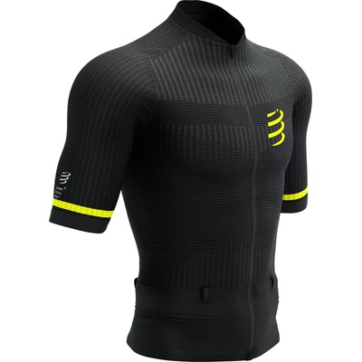 Compressport Тениска Compressport Trail Postural SS Top M Черен Velikost S