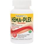NaturesPlus HEMA-PLEX Chewable Tabs [60 Дъвчащи таблетки]