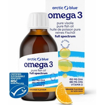 Arctic blue Omega 3 150 ml 450mg DHA 380mg EPA and Vitamin D 400IU
