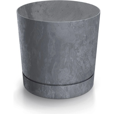 Prosperplast TUBO P BETON EFFECT kvetináč 14,8 cm marengo