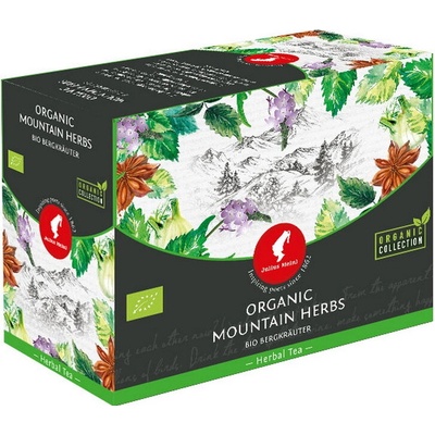 Julius meinl Čaj Big Bags Bio Mountain Herbs 20 x 3 g