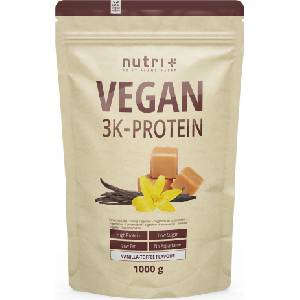 nutri + Протеин на прах Vegan 3K - Vanilla-Toffee