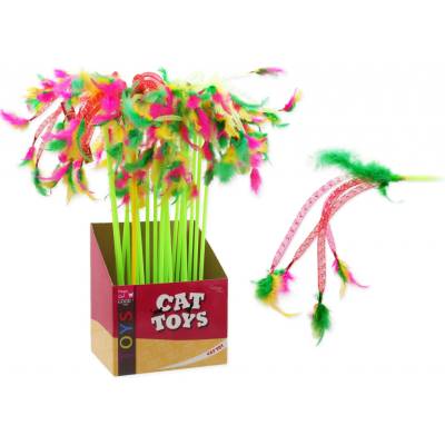 Magic Cat Vábnička s lesklými ocásky a peříčky 47 cm