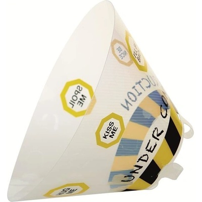 Kruuse Buster Design Collar Plastový ochranný límec s potiskem pro psy 7,5 cm