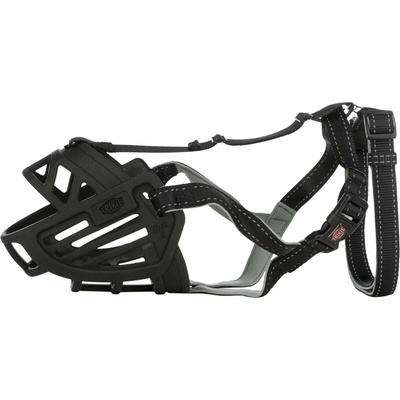 TRIXIE Silikonový náhubek FLEX M-L 31 cm hlava max.26 cm