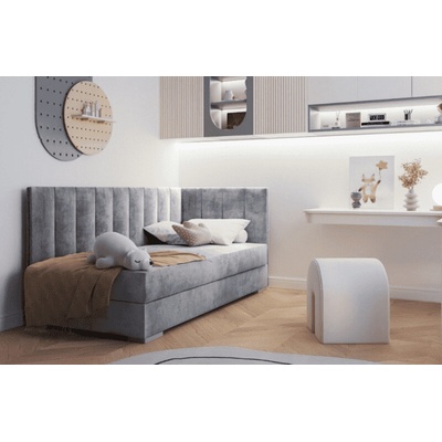 ArtBed Coimbra III sivá pravé