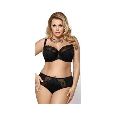 Gorsenia Черни бикини с висока талия Blanca K358 EH-30684-CZARNY - Черен, размер M