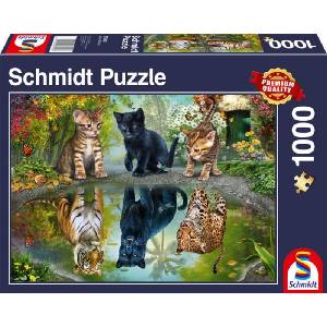 Schmidt Spiele Пъзел Schmidt от 1000 части - Мечтай смело! (57392)