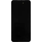 Samsung LCD дисплей + тъч модул + преден капак A175 Galaxy A17 4G черен (Service Pack) (GH82-38527A)