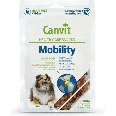 Canvit (Канвит) Mobility Snack - Полувлажно лакомство за защита и възстановяване на ставите на застаряващи и възрастни кучета