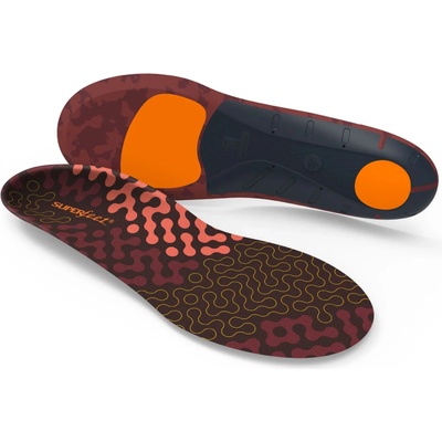 ACTIVE CUSHION Nízká podélná klenba | černo-oranžová