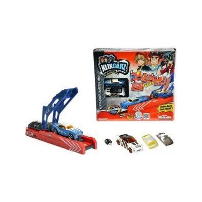 Majorette Изстрелвачка с 2 колички за тунинг Klik Carz, 2050103