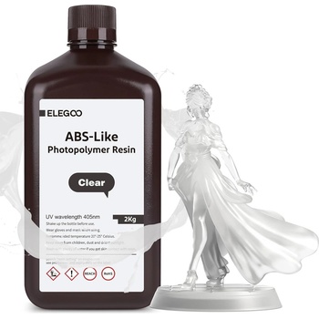 Elegoo ABS-like Resin 2KG, Translucent (50.103.0174)