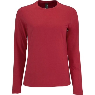 SOĽS Imperial Lsl Dámske tričko dlhý rukáv SL02075 Red