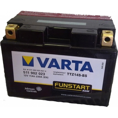 Varta TTZ14S-BS/YTZ14S-BS, 511902 | Zboží Auto