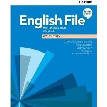 English File Fourth Edition Pre-Intermediate Workbook without Answer Key