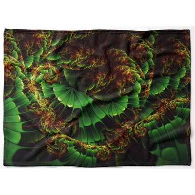 Impar fleece deka Abstrakce 2 Podšití beránkem NE 150x120