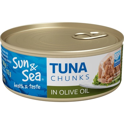 Sun&Sea Tuňák kousky v olivovém oleji 160 g