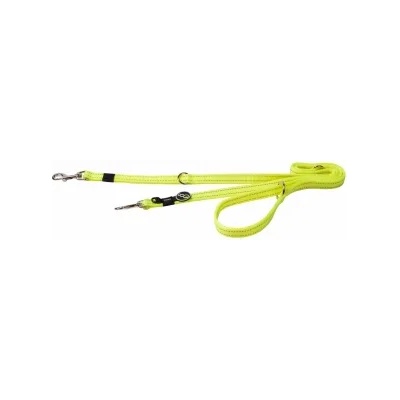 Rogz Utility Multi Lead Large - Светлоотразителен двоен повод за две кучета, 20 мм/ 1.8 метра - зелен