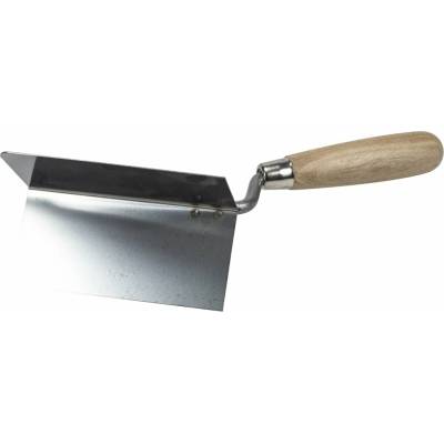 STAVTOOL Lžíce rohová vyhlazovací nerezová | 120x80x80 mm