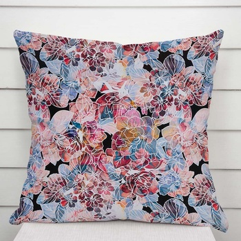 Biante Rongo RGP-503 Červeno-modré kvety 60 x 60 cm