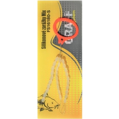 Graff System zarážka silikonové Mix Transparentná