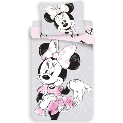 Jerry Fabrics obliečky Minnie beautiful Bavlna 140x200 70x90