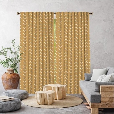 Žltý záves 260x140 cm - Cipcici