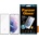 Panzer Стъклен протектор PanzerGlass за Samsung Galaxy S21 Plus FingerPrint, CaseFriendly, AntiBacterial - Черен