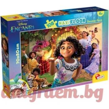 Lisciani Пъзел lisciani 98187 - 108 части - Енканто, двулицев пъзел (li98187)