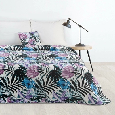 Design 91 PŘEHOZ NA POSTEL D91 MALIBU 200X220 CM KVĚTY