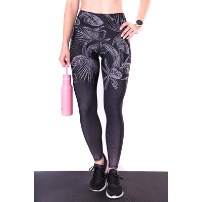 2Skin Sportovní legíny Ombre Jungle Black