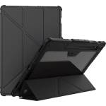 Samsung NILLKIN Bumper Leather Case Pro калъф за Samsung Galaxy Tab S9 Ultra със слайд капак за камера и Origami стойка