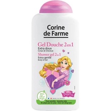 Corine de Farme Princess 2v1 sprchový gel a šampon na vlasy pro děti 300 ml