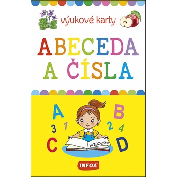 Abeceda a čísla výukové karty