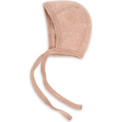 Engel Зимна шапка (beanie) Engel Baby Bonnet Beanie - Sand Melange - размер 50/56 (EU) (904-2688-0611)